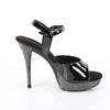 Fabulicious - ATHENA509 Ankle strap sandal - Black Product image
